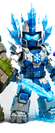 Frostbyte, the Ice Warrior of the Rift Crew